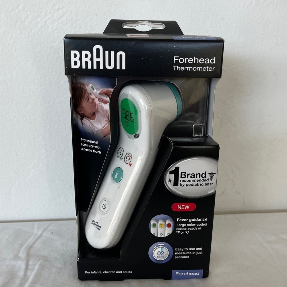 NWT Braun Forehead Thermometer New in Box